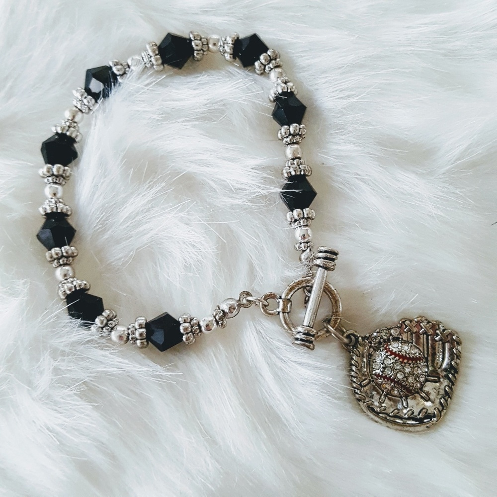 Baseball and Glove Bracelet